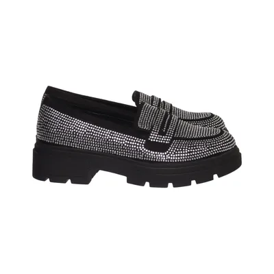 Mocassins (Noir, Argent) de Graceland