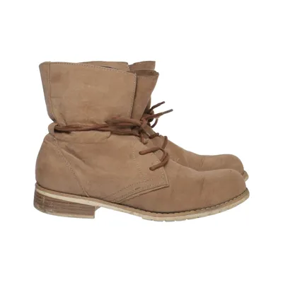 Bottes à lacets (Beige) de Pesaro