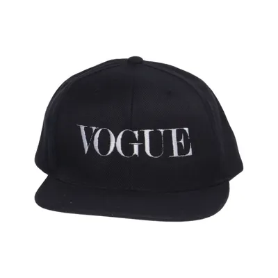 Casquette de baseball (Noir) de Vogue Acrylique, Laine