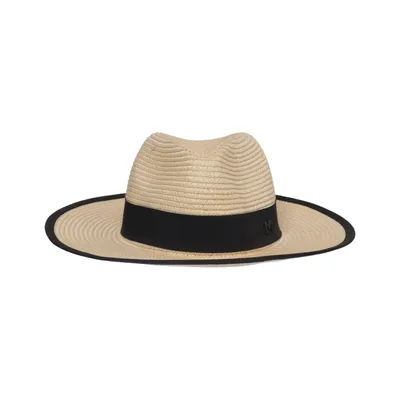 Solhat (Beige, Sort) fra Wannabes