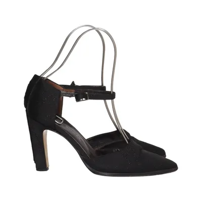High heels (Black) from Rebeca Sanver Leather