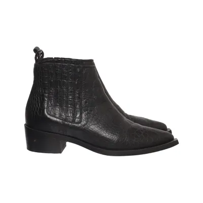 Chelsea boots (Zwart) van Shoe Biz Copenhagen Leer
