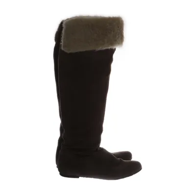 Stövlar (Brun, Beige) från Bata Mocka, Pälsimitation