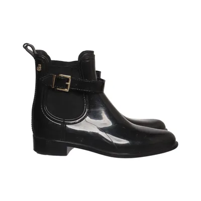 Bottines en caoutchouc (Noir) de Lemon Jelly