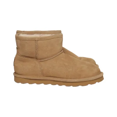Ankle boots (Brown) from Bearpaw Polyurethane, Wool