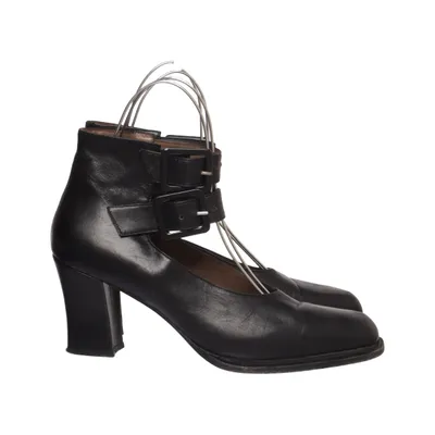 High heels (Black) from Bassotto Leather