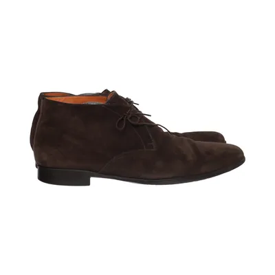 Bottines Chukka (Marron) de Santoni Cuir