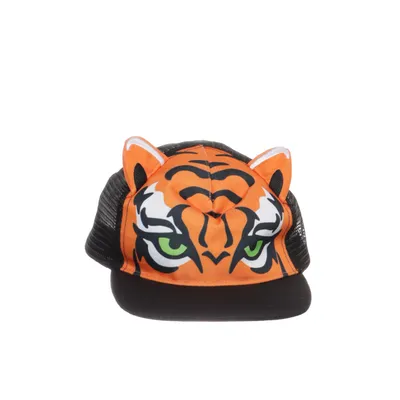 Truckerkeps (Svart, Orange, Vit) från MyWear Polyester