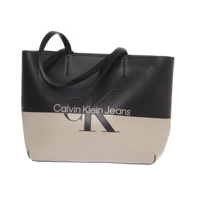 Handbag (Black, Beige) from Calvin Klein Jeans
