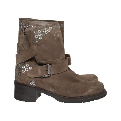 Ankle boots (Brown) from Janet & Janet