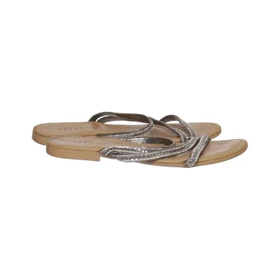 Sandals (Silver) from Pesaro