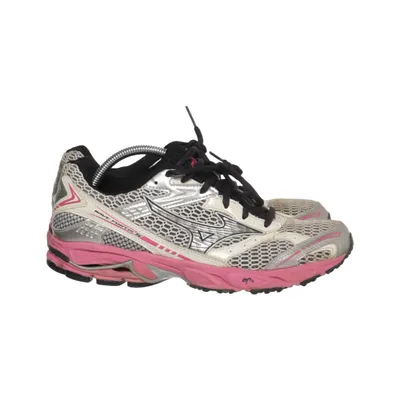 Running shoes (Pink, Silver, White) from Mizuno