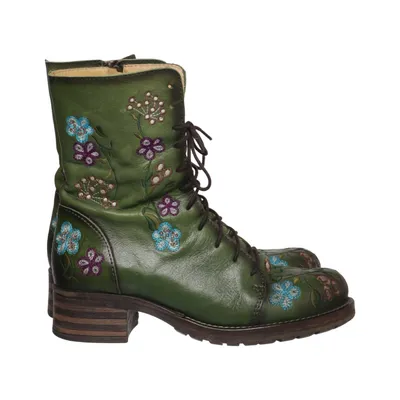 Bottes à lacets (Vert, Multicolore) de Brako