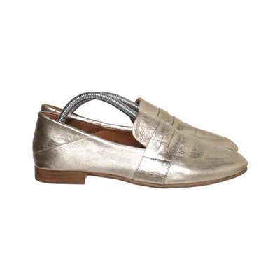 Loafers (Guld) fra Nuovo Læder