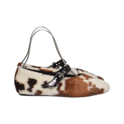 Ballerina's (Wit, Bruin, Zwart) van H&M Polyurethaan