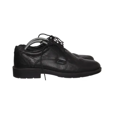 Derby shoes (Black) from Cavalet Leather