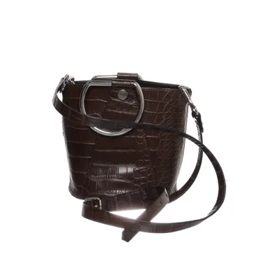 Axelremsväska (Brun) från Zara Trafaluc Polyuretan