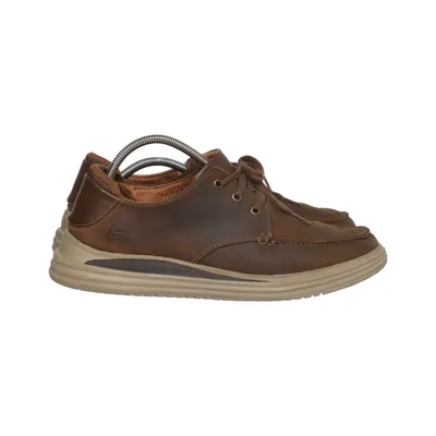 Promenadskor (Brun) från Skechers Skinn