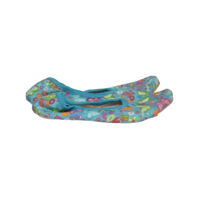 Chaussons de danse (Bleu, Multicolore) de Beck Coton, Cuir