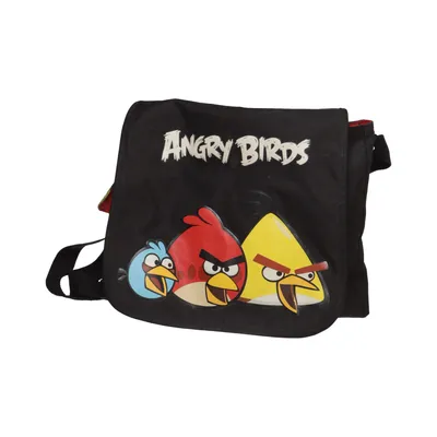 Shoulder-bag (Black, Multicolored) from Angry Birds