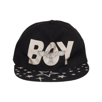 Baseballkeps (Svart, Vit) från Boy London Bomull, Polyester