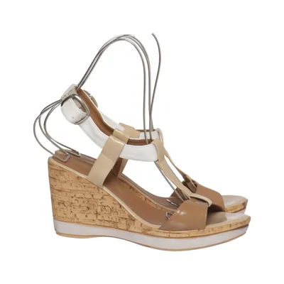 Kilehælssko (Beige, Hvid) fra Tamaris