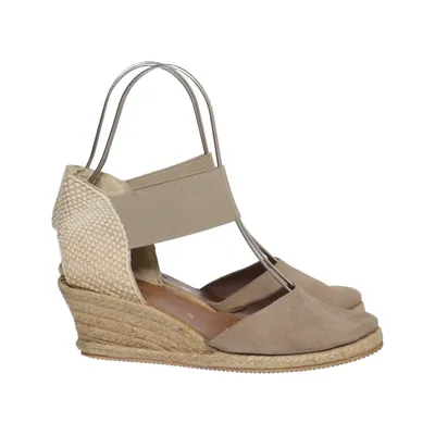 Chaussure compensées (Beige) de EDIT Cuir