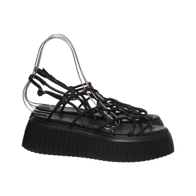 Sandalen (Zwart) van AGL Leer