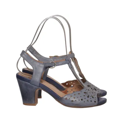Sandaletten (Blauw) van Miz Mooz Leer