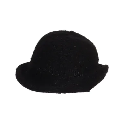 Bucket hat (Black) from Bettina Acrylic, Wool