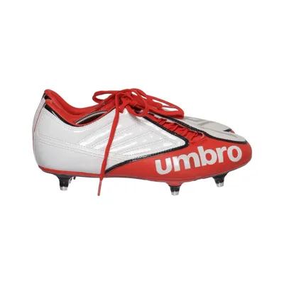 Football shoes (Red, White, Black) from Umbro Polyurethane