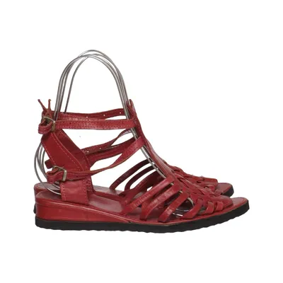 Sandaler (Röd) från Vrai Cuir Skinn