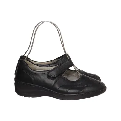 Chaussures de marche (Noir) de Waldläufer Cuir