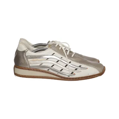Sneakers (Vit, Silverfärgad) från Rieker Antistress Skinn