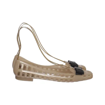Ballerinaskor (Beige, Svart) från Salvatore Ferragamo