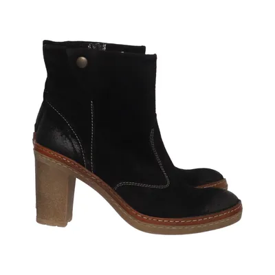 Heeled boots (Black) from Manas Leather