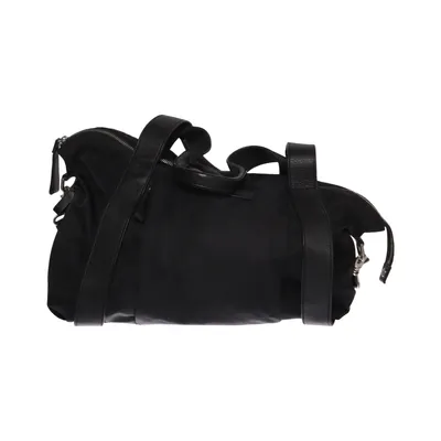 Wickeltasche (Schwarz) von Storksak Leder, Polyamid, Polyester
