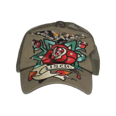 Casquette de camionneur (Vert, Multicolore) de Doned Hardy Coton, Polyamide