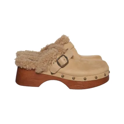 Clogs (Beige, Brown) from Findlay