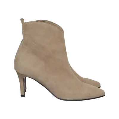 Heeled boots (Beige) from Manfield