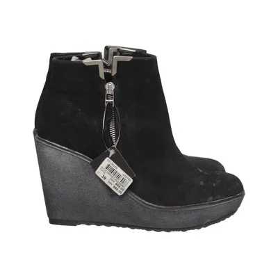 Wedges (Black) from FACE Leather