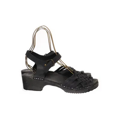 Träskor (Svart) från Moheda Toffeln Skinn