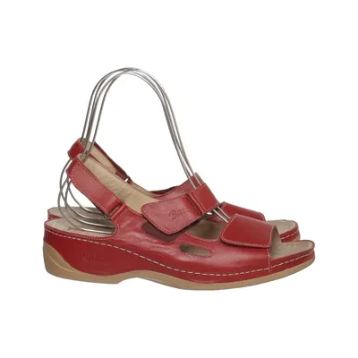 Sandales (Rouge) de Batz Cuir