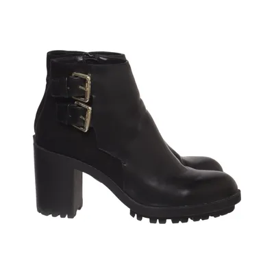 Heeled boots (Black) from Zara Trafaluc