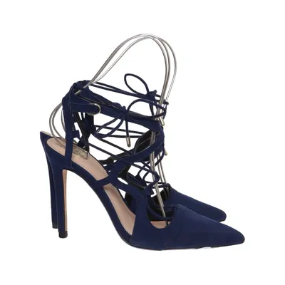 High heel sandals (Blue) from Zara Trafaluc