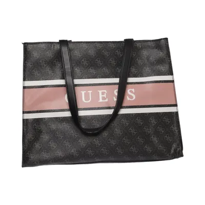 Handtas (Zwart, Roze, Wit) van Guess Polyurethaan