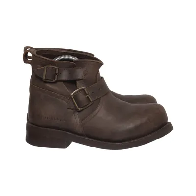 Enkellaarzen (Bruin) van Primeboots Leer