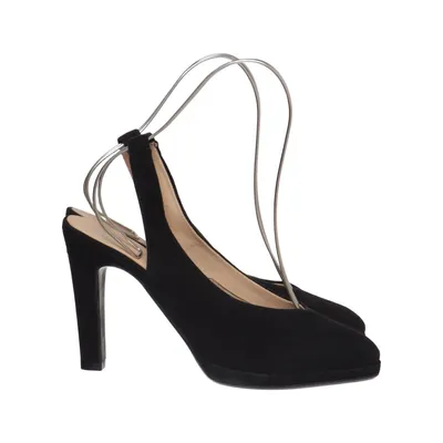 High heel sandals (Black) from Kate Gray Leather