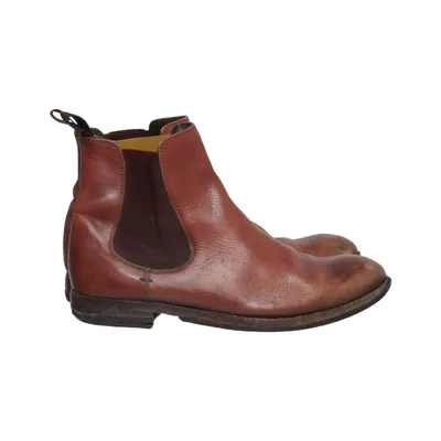 Bottines Chelsea (Marron, Jaune) de Paul Cuir