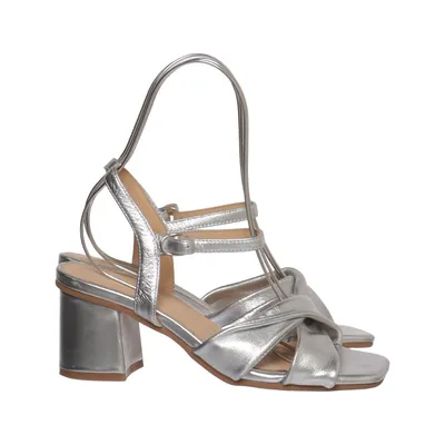 High heel sandals (Silver) from Bocage
